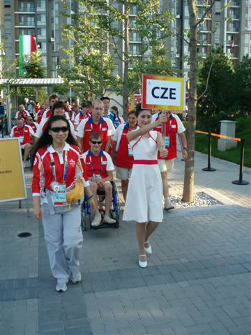 Přivítání v Pekingu